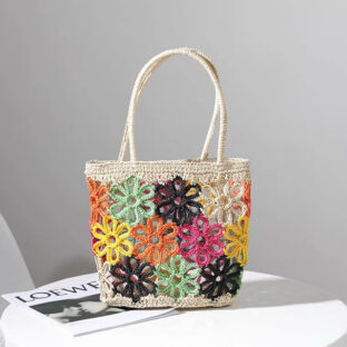 colorful flower bag