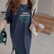 casual T shirt one-piece